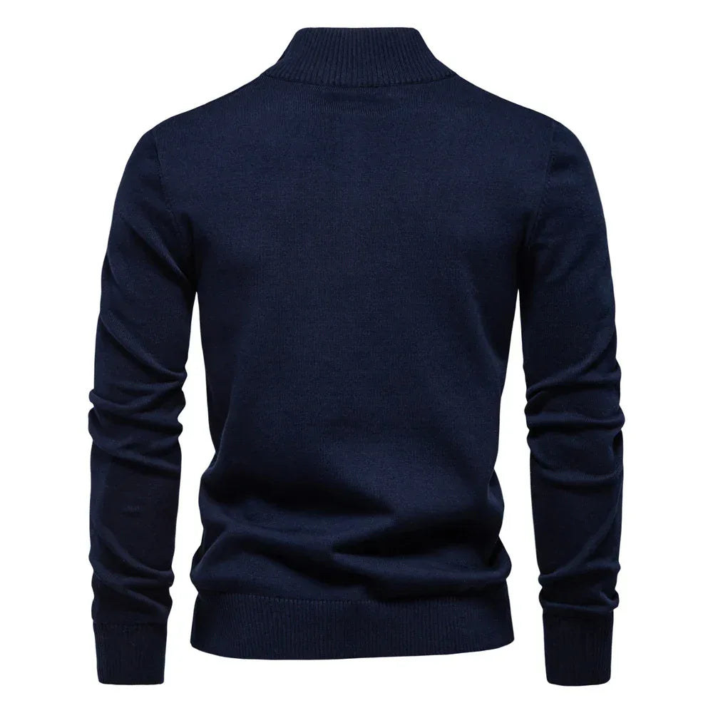 AIOPESON Men's Ribbed Turtleneck Sweaters - ShopHub