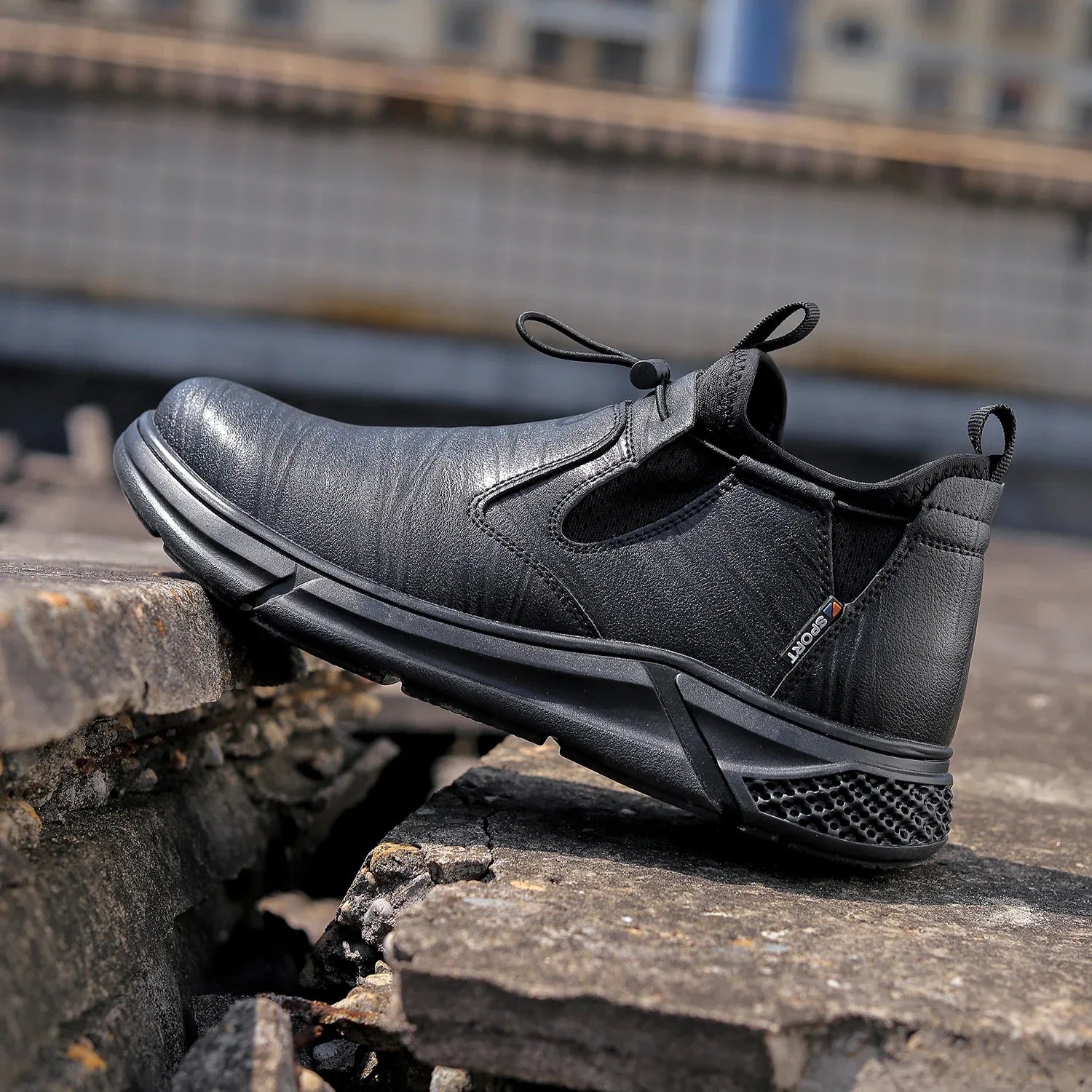 Unisex Work Safety Shoes With Steel Toes, Water Resistance - ShopHub