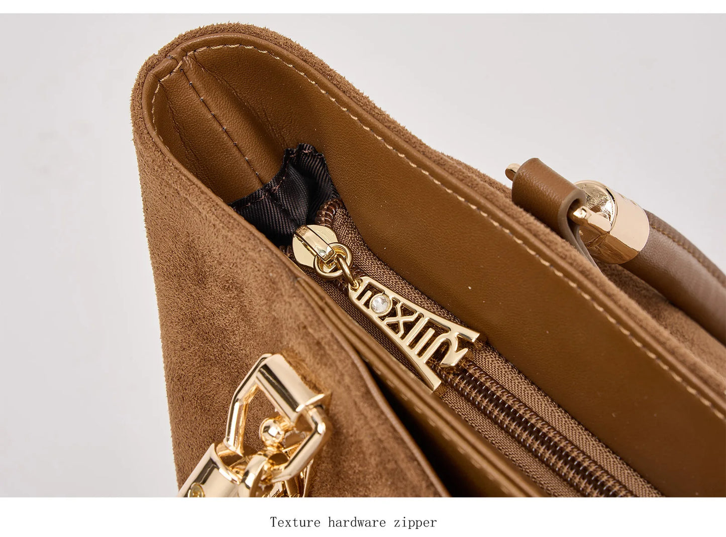 FOXER Vintage Suede Women's Handbag