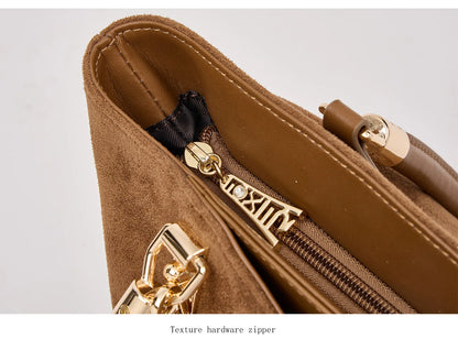 FOXER Vintage Suede Women's Handbag