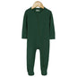 Kids Tales Quiet Days Bamboo-Blend Zip Baby Romper