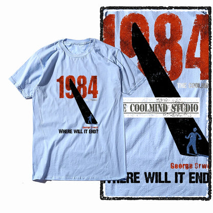 COOLMIND X0001 1984 Graphic Cotton Tee