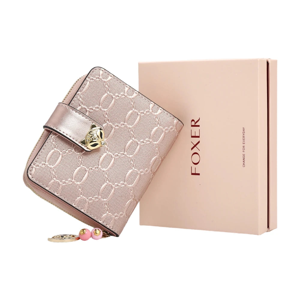 FOXER Light Luxury Women's Short Wallet