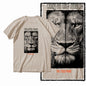 COOLMIND MAV Lion Graphic Cotton Tee