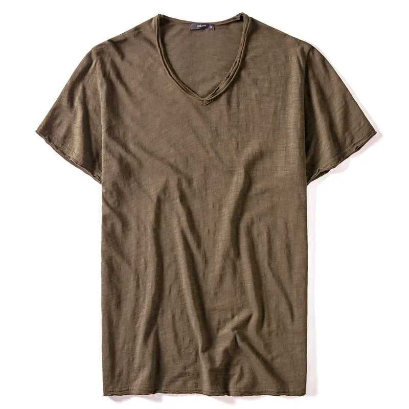 AIOPESON Summer V-Neck T-Shirts - ShopHub