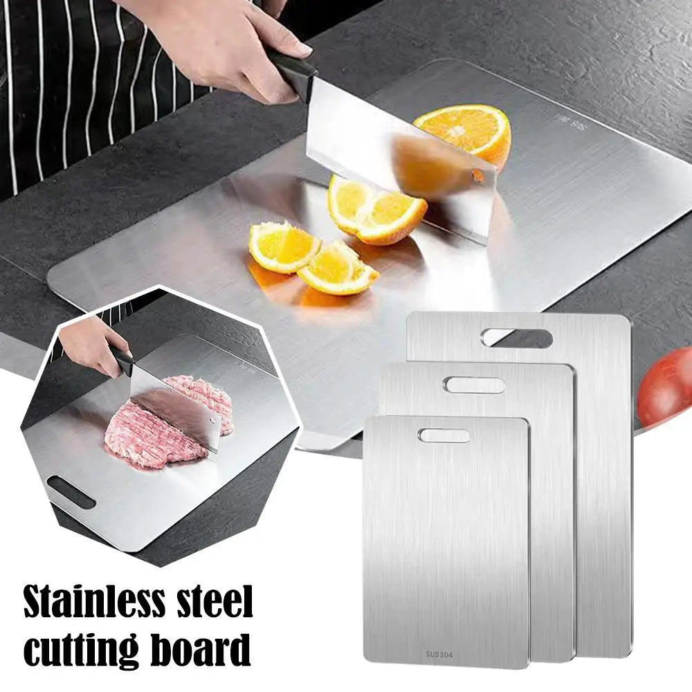 3PC Stainless Steel Cutting Board