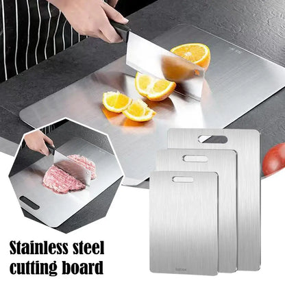 3PC Stainless Steel Cutting Board
