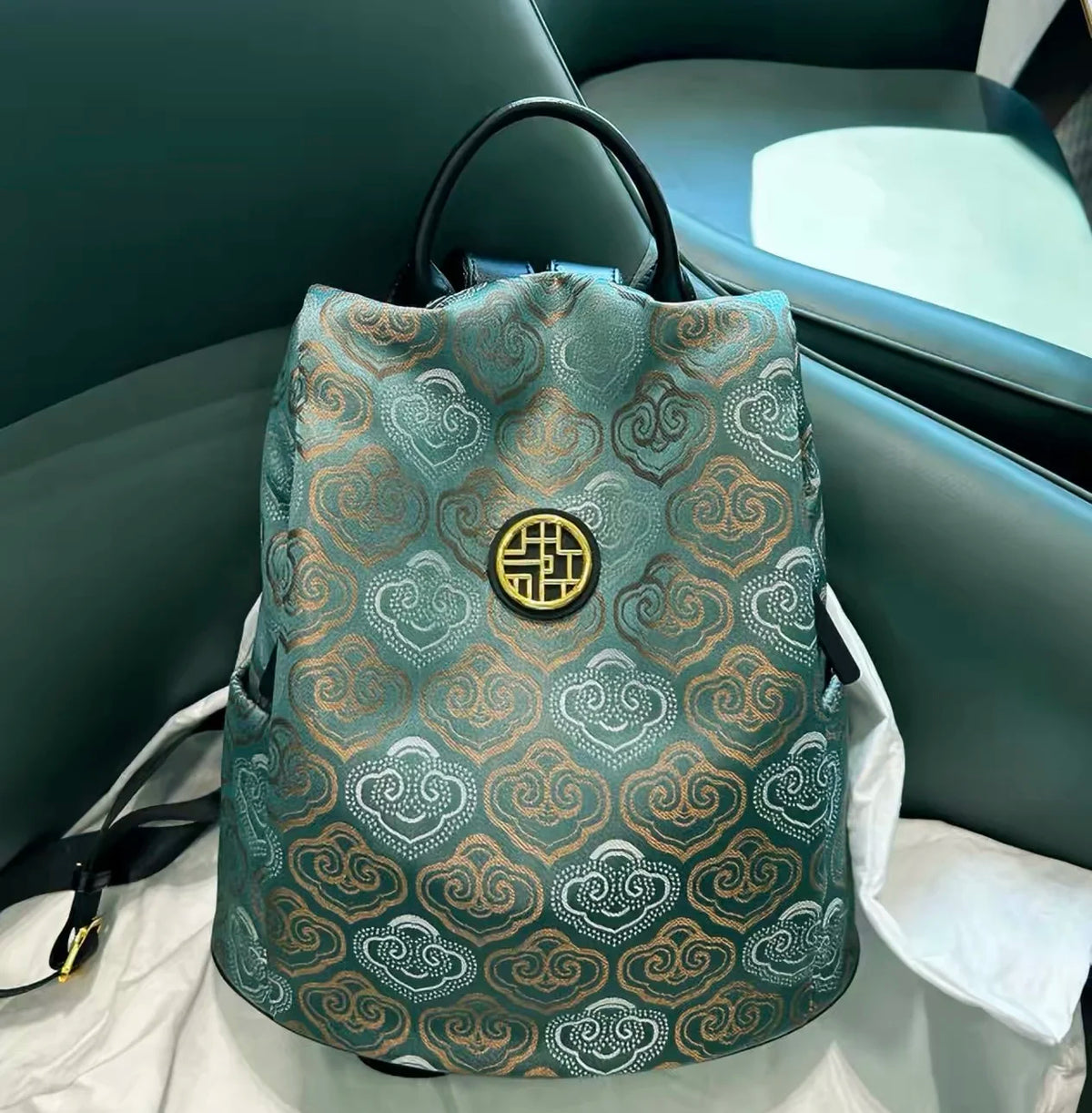 2026 New ZOOLER Handmade Cow Leather Backpack Luxury Large Capacity Backpack Chinese Style Backpack#JH936