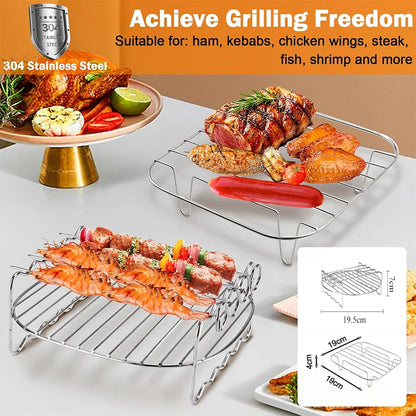 Complete Accessory Set for COSORI and Ninja Air Fryers