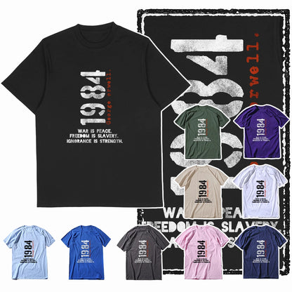 COOLMIND X0014 1984 Vintage Graphic Cotton Tee