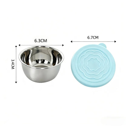 12pc 304 Stainless Steel Food Containers with Leakproof Lids