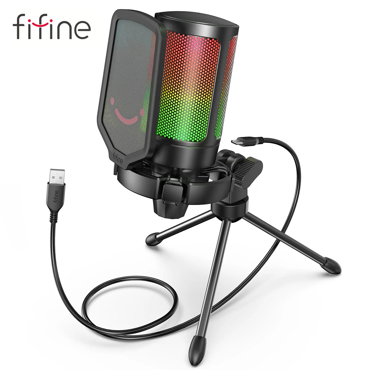 FIFINE USB Microphone for Gaming: Elevate Your Streaming Experience