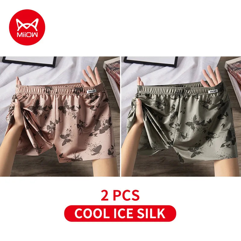 MiiOW Ice Silk Men's Underwear for Ultimate Breathability and Comfort