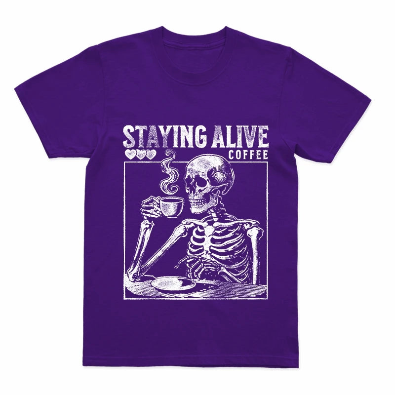 COOLMIND U0020 Skull Graphic Cotton Tee