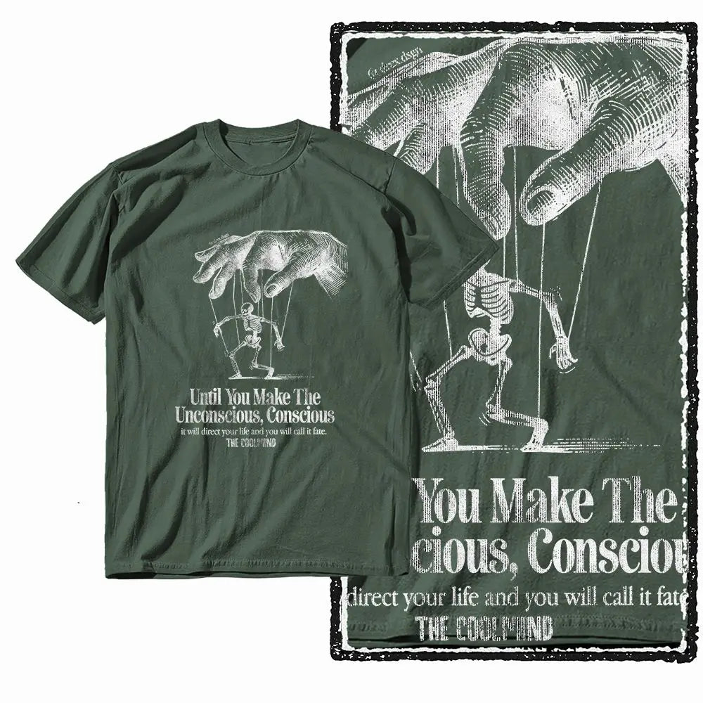 G01 Army Green Cotton Big Size 1984 Graphic Men T-shirt | Streetwear Cool Vintage O-neck Men's Tee Tshirt
