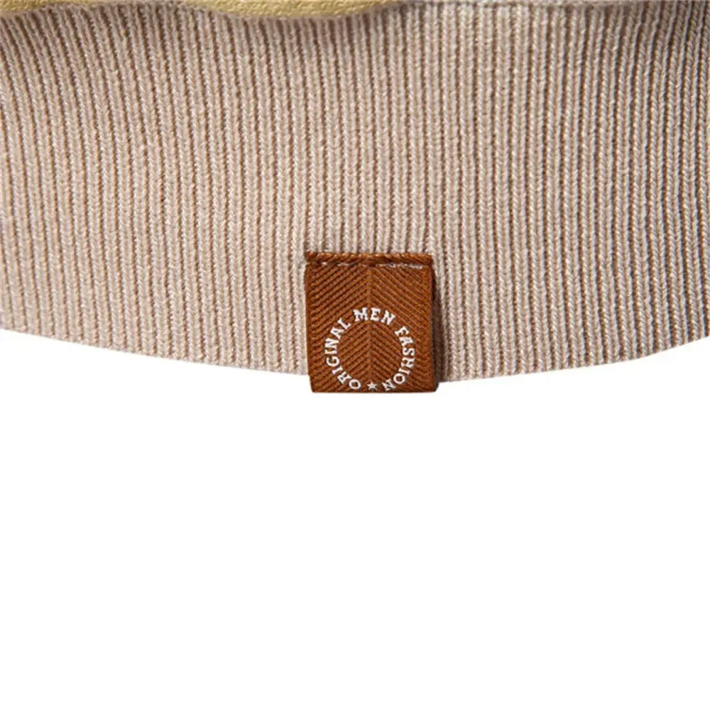 AIOPSON Men's Breathable Striped Polo Shirts - ShopHub