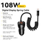 Essager 108W Car Charger USB-C & USB-A Ports
