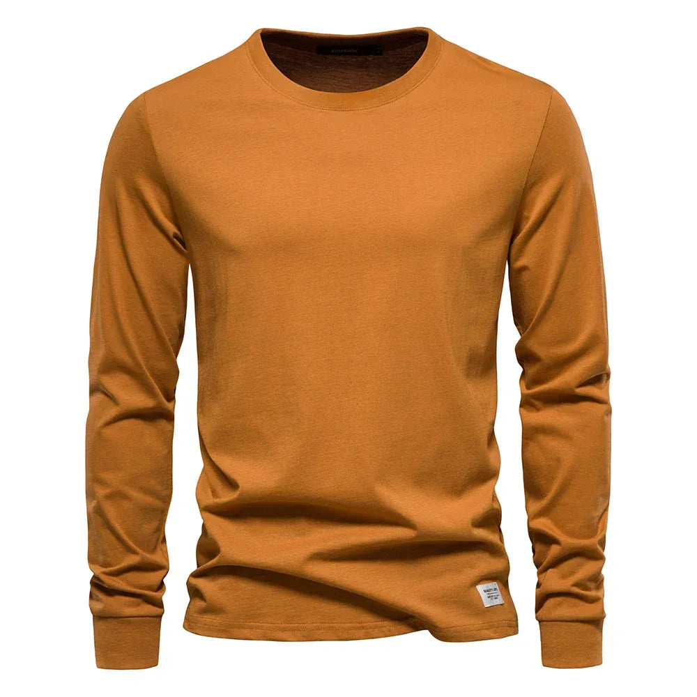 AIOPESON Solid Colour Cotton Shirts - ShopHub