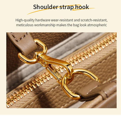 FOXER Luxury Cow Leather Tote Bag