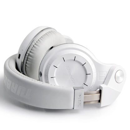 Bluetooth T2+ Headphone Wireless Foldable Sports Earphone with HIFI Sound, 57mm Strong Bass, and SD Card Slot