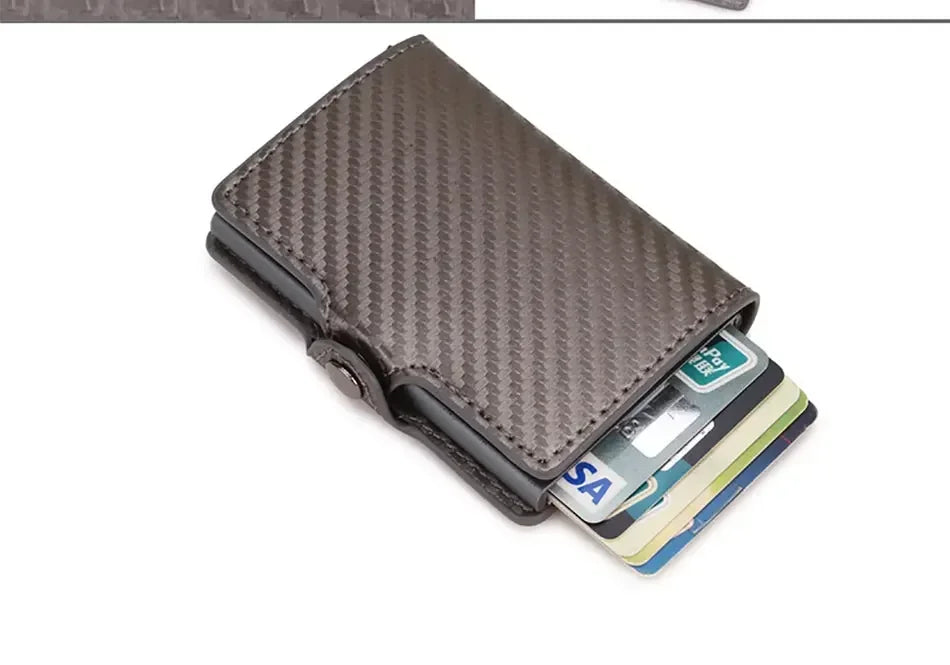 Carbon Fiber Rfid Blocking ID Credit Card Holders