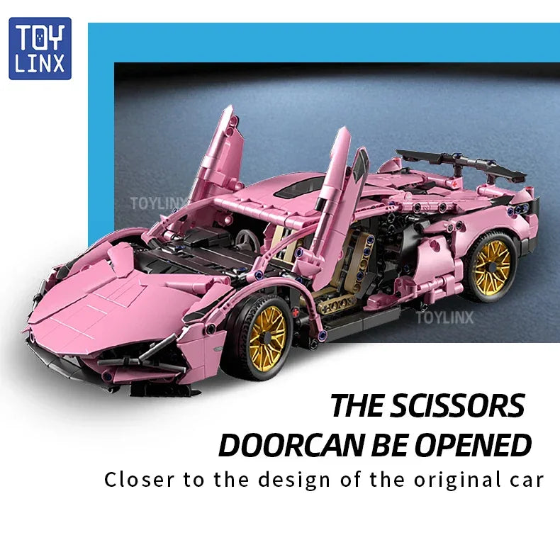 TOYLINX Super Car DIY Building Blocks! - ShopHub