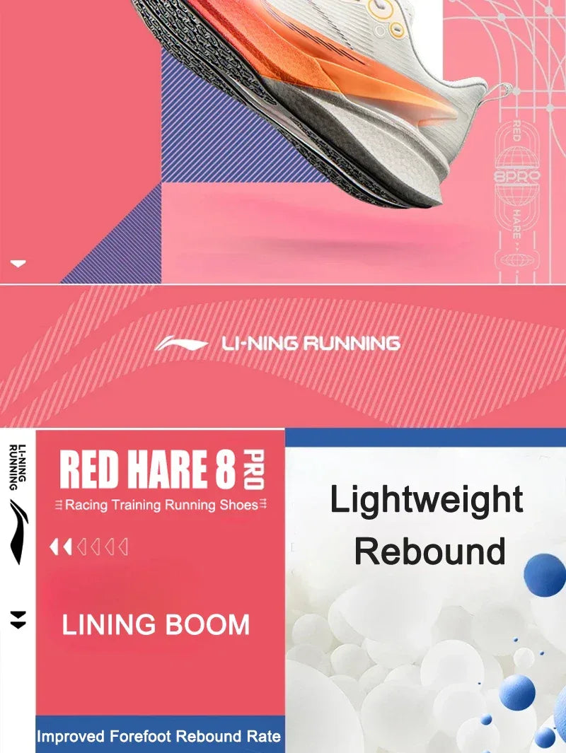 Li-Ning Men's RED HARE 8 PRO Running Shoes - ShopHub
