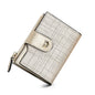 FOXER Cowhide Leather Women's Short Wallet