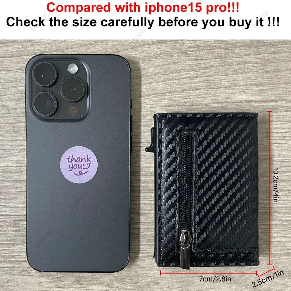 DIENQI Luxury RFID Credit Card Holders