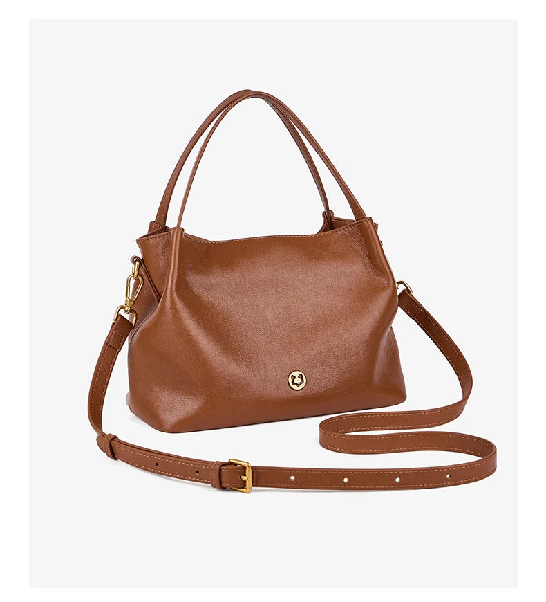 FOXER Genuine Leather Shoulder Bag