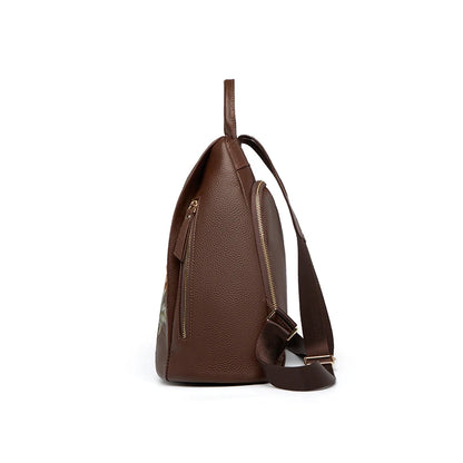 ZOOLER Handmade Cow Leather Backpack