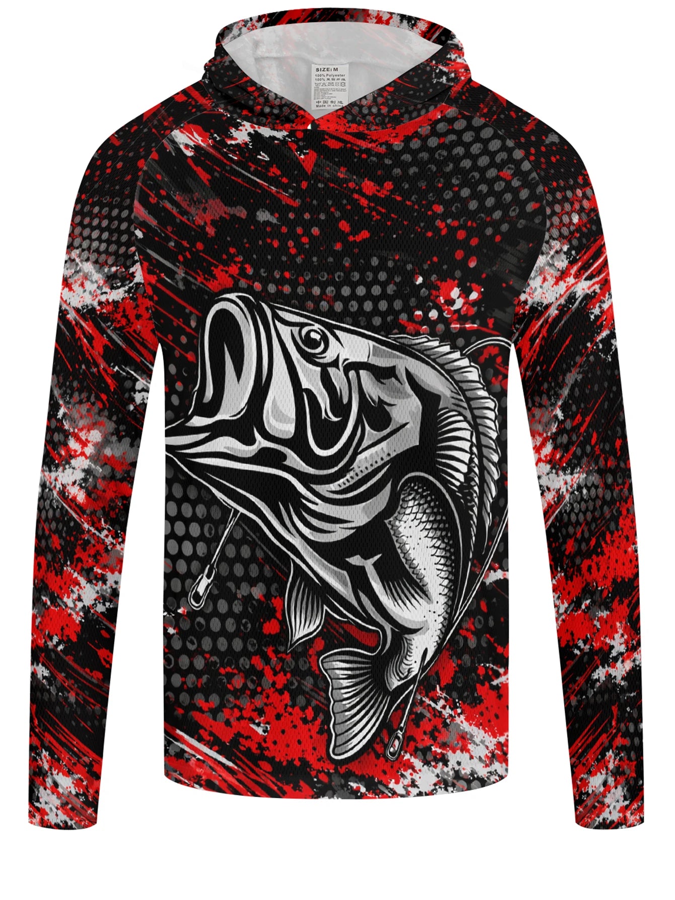 Men's Fishing Shirt Hoodie