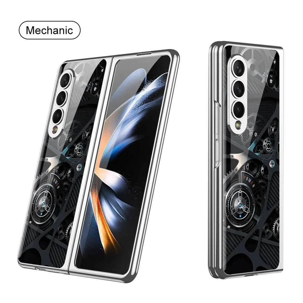 GKK Luxury Plating Frame Case for Galaxy Z Fold 3,4 & 5 - ShopHub
