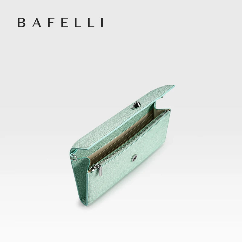 BAFELLI Genuine Leather Chain Wallet Bag