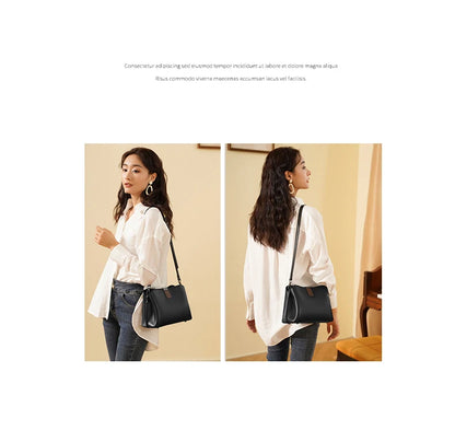 FOXER Genuine Leather Women's Shoulder Bag 2026 Casual Lager Tote Bag PVC Female Crossbody Purse