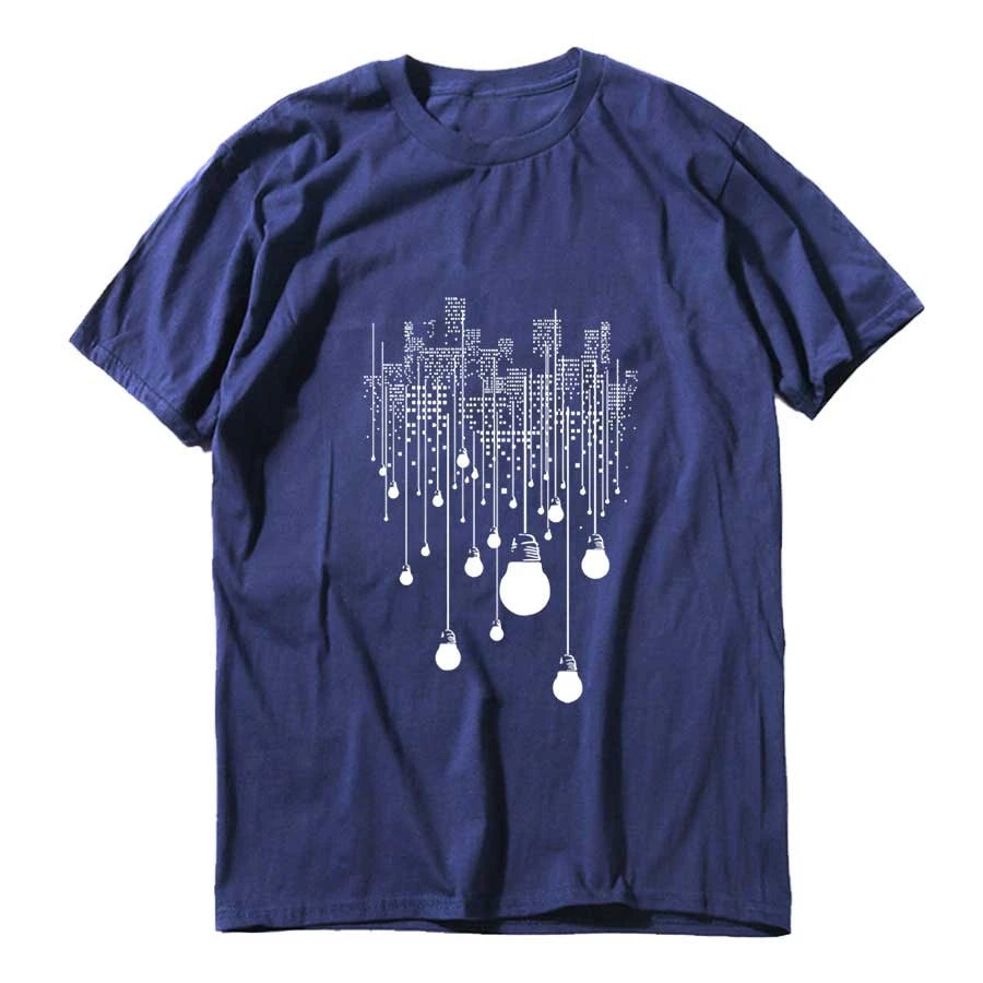 COOLMIND Printed Cotton T-Shirt | Men's Laid-Back Style