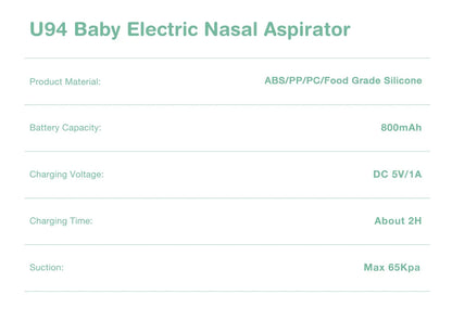 MAMIJOY Electric Nasal Aspirator