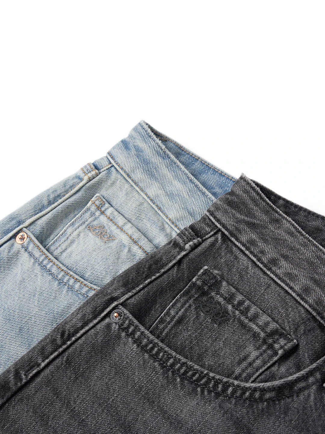 SIMWOOD 2026 Autumn Winter New Loose Straight 13oz 100% Cotton Fabric Jeans Men Washed Vintage Classical Denim Trousers