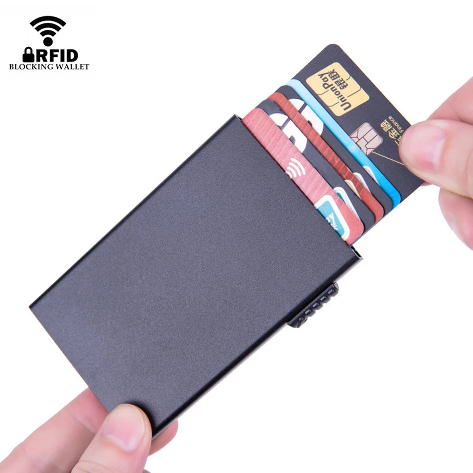 DIENQI Minimalist Metal Wallets