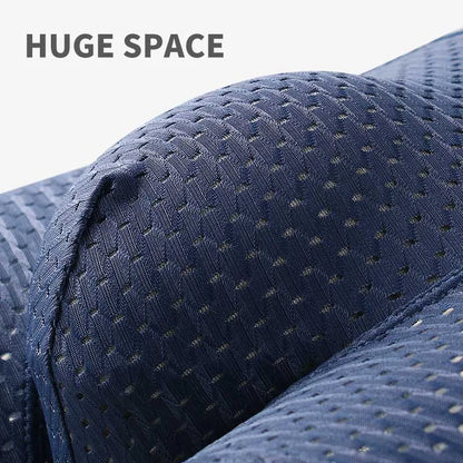 MiiOW Ice Silk Men Underwear - 3Pcs Sexy Mesh Breathable Boxer Shorts
