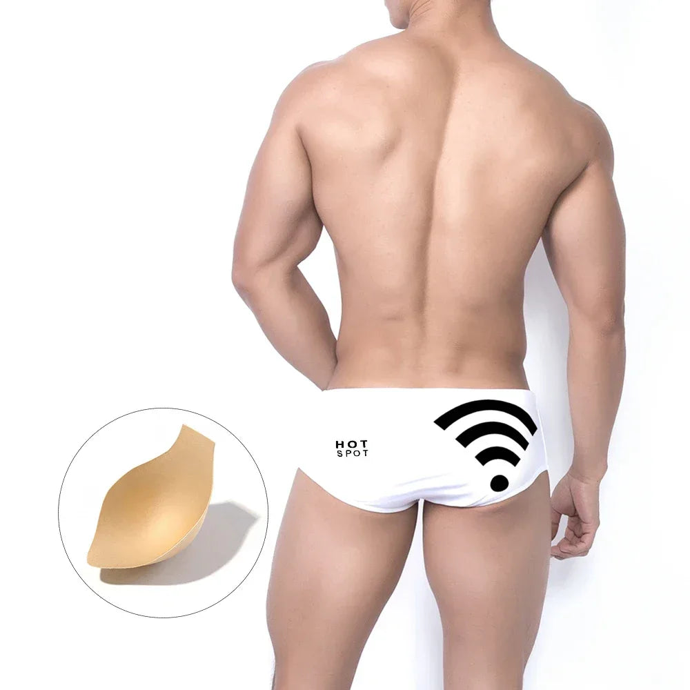 UXH Men's Briefs Swimming Trunks - ShopHub