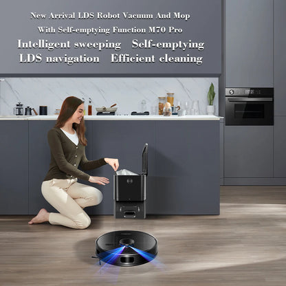 Liectroux M70 Pro Robot Vacuum Cleaner & Mop