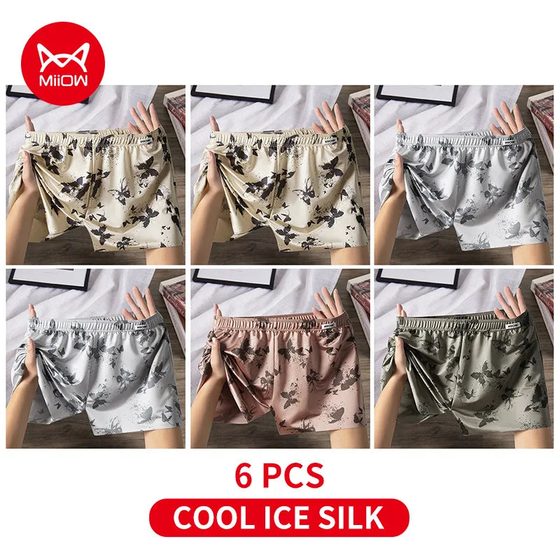 MiiOW Ice Silk Men's Underwear for Ultimate Breathability and Comfort
