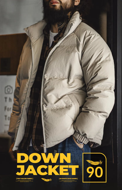 Maden White Duck Down Jacket