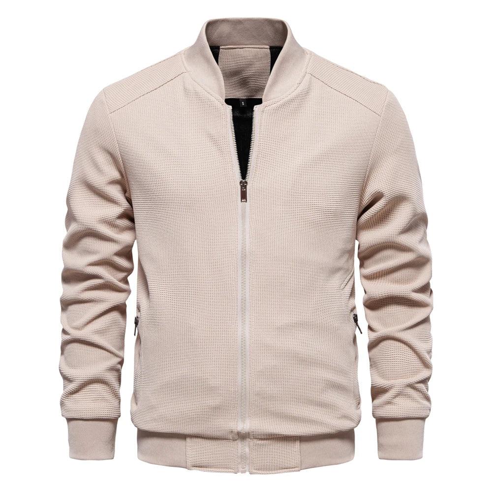AIOPESON Men's Waffle Fleece Lined Bomber Jackets - ShopHub