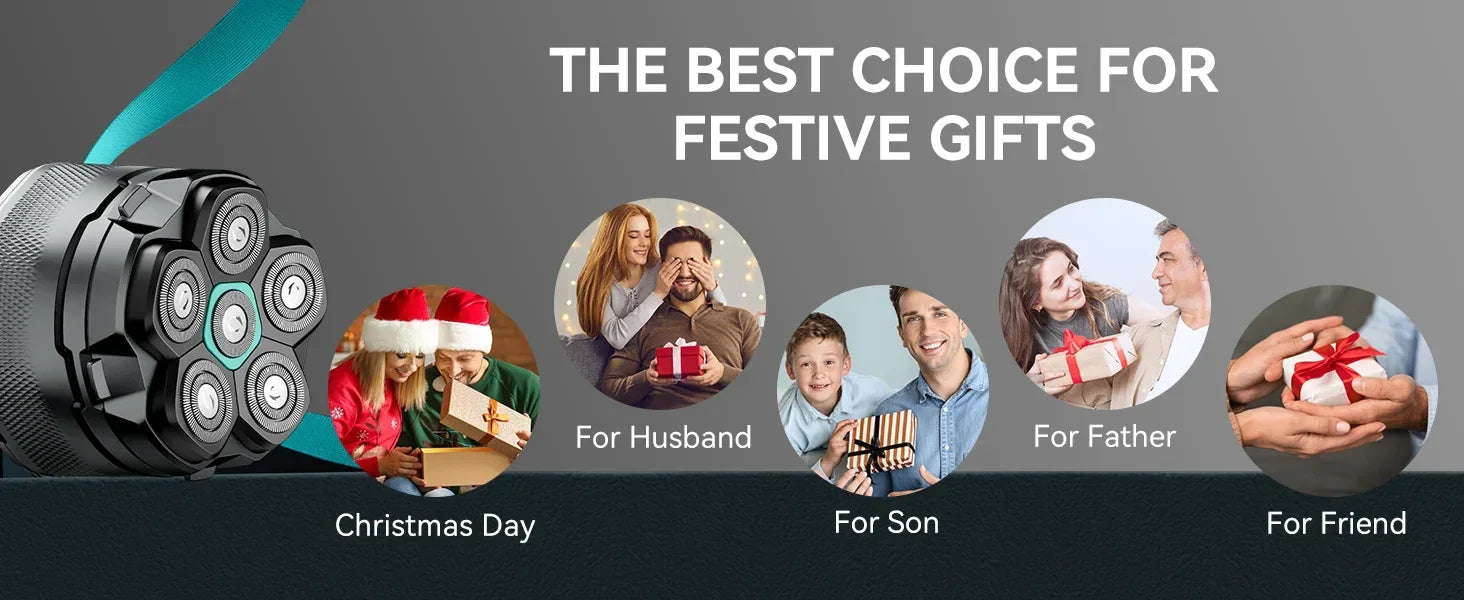 KENSEN S15 6D Electric Head Shaver - ShopHub