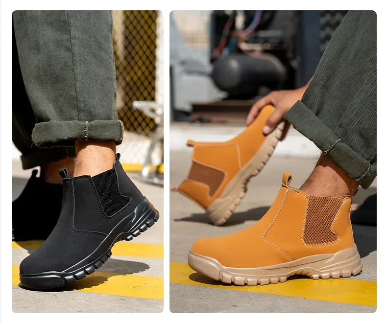 Kankeirr Men's Indestructible Work Boots - ShopHub