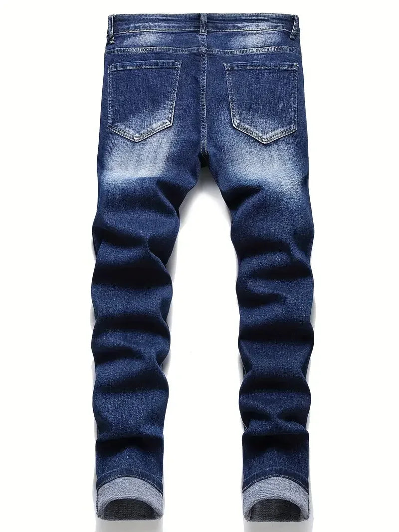 Men's Stretchy Denim Jeans - ShopHub