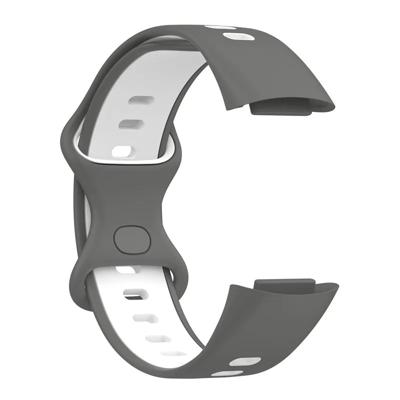 Rubber Sport Strap for the Fitbit Charge 5/6 Series (available in 21 colours) Habicare