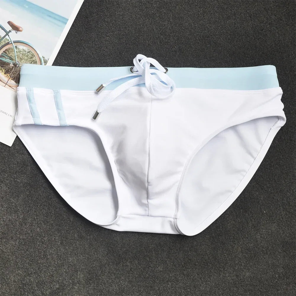 UXH Man's Low Waist Swimming Briefs - ShopHub